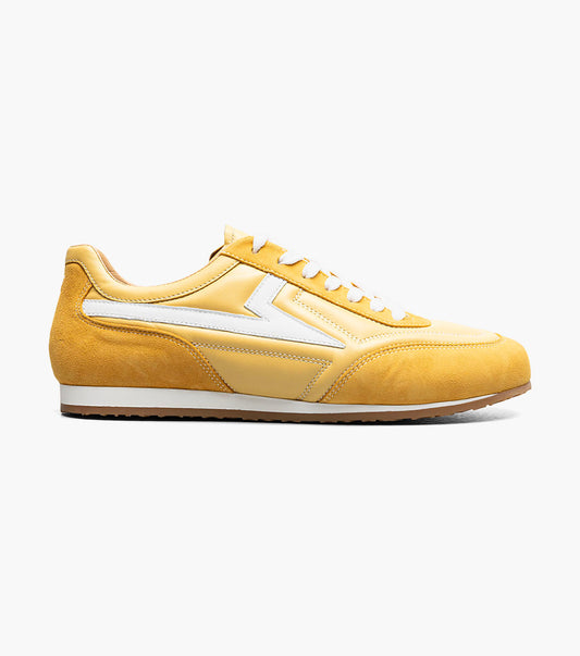 Stacy Adams Action 150 Sporty Lace Up Newest Sneakers - Yellow