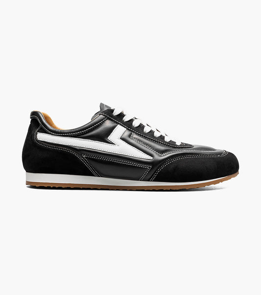 Stacy Adams Action 150 Sporty Lace Up Newest Sneakers - Black