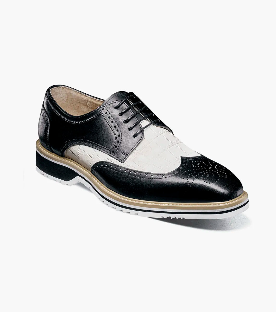 Black w/White,7,M (D - medium)