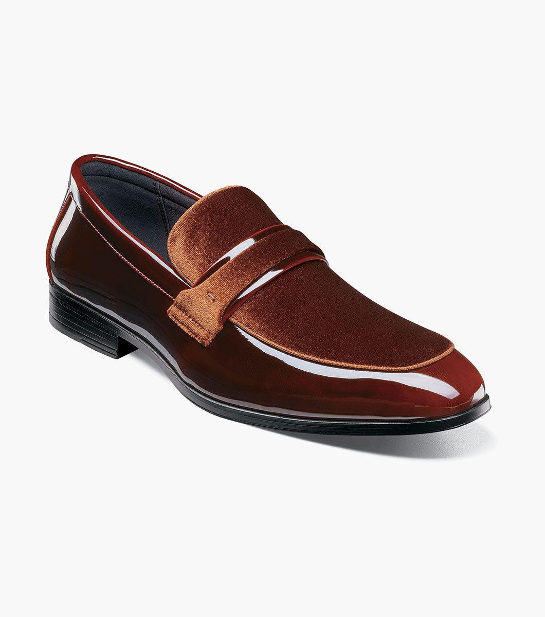 Stacy Adams Spratley Moc Toe Saddle Slip On Newest Shoes - Brown