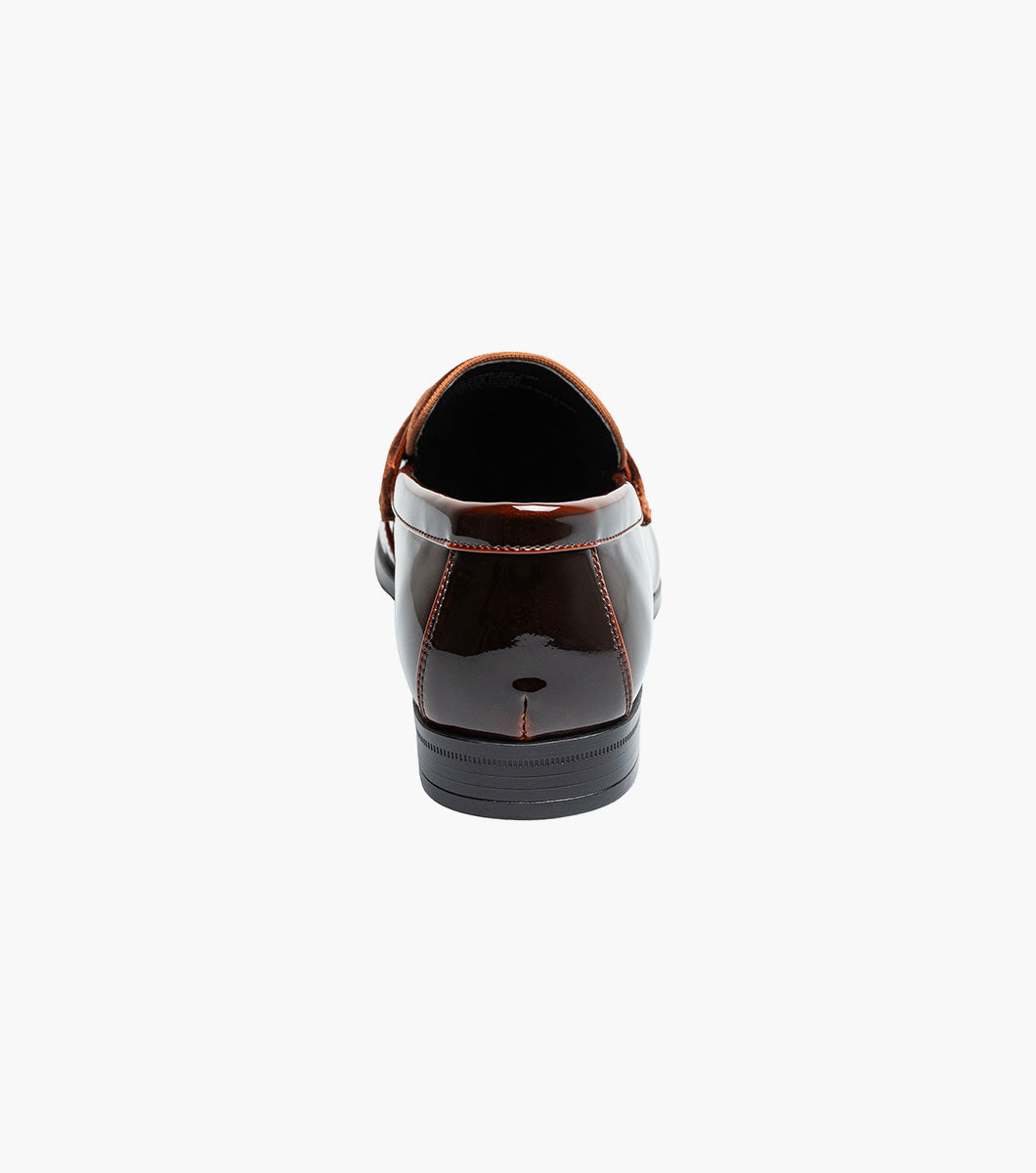 Stacy Adams Spratley Moc Toe Saddle Slip On Newest Shoes - Brown