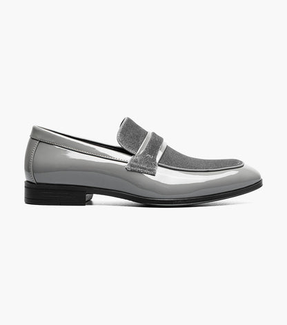 Stacy Adams Spratley Moc Toe Saddle Slip On Newest Shoes - Gray
