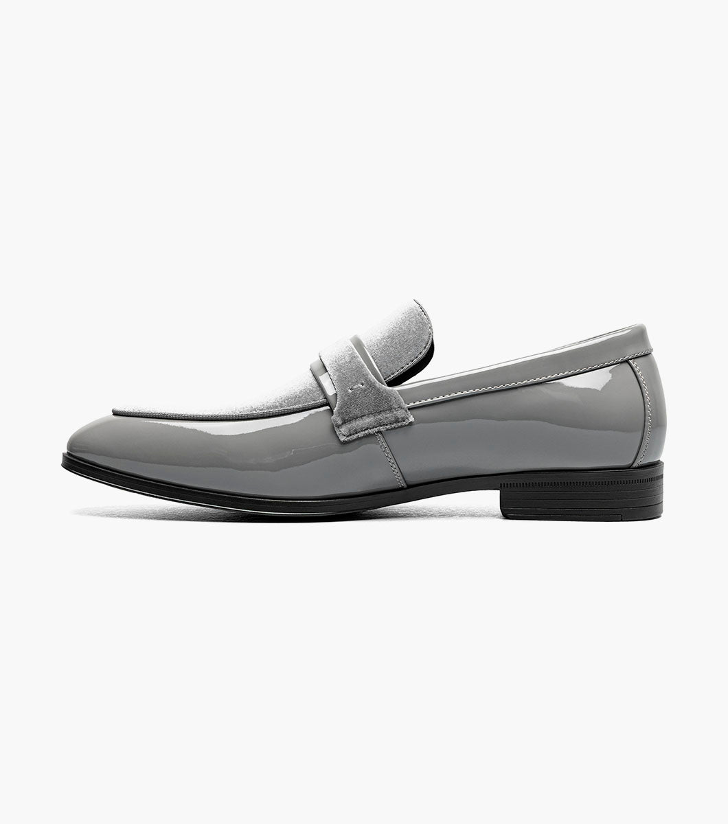Stacy Adams Spratley Moc Toe Saddle Slip On Newest Shoes - Gray