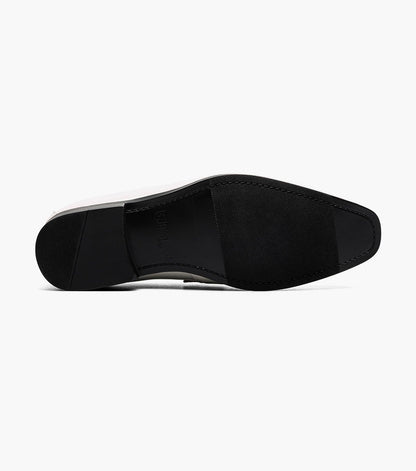 Stacy Adams Spratley Moc Toe Saddle Slip On Newest Shoes - Ivory