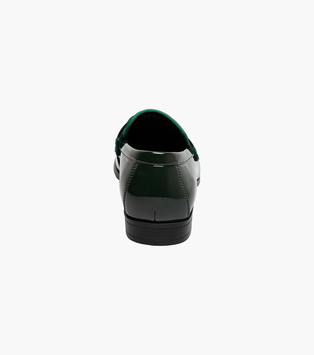 Stacy Adams Spratley Moc Toe Saddle Slip On Newest Shoes - Green