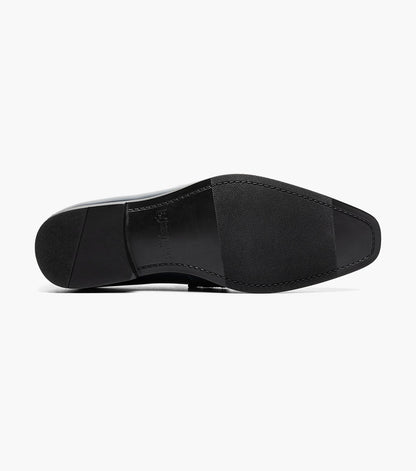 Stacy Adams Spratley Moc Toe Saddle Slip On Newest Shoes - Navy