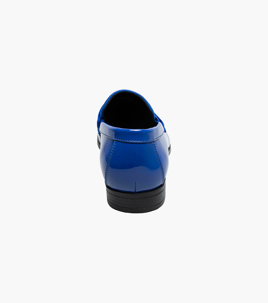 Stacy Adams Spratley Moc Toe Saddle Slip On Newest Shoes - Royal