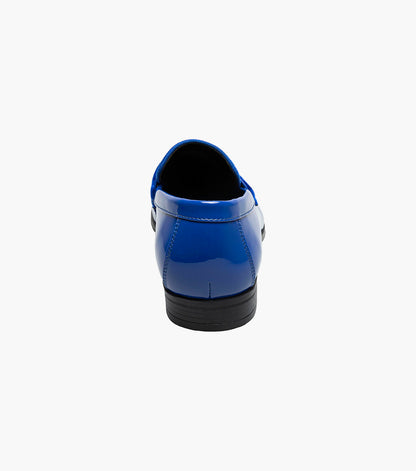 Stacy Adams Spratley Moc Toe Saddle Slip On Newest Shoes - Royal