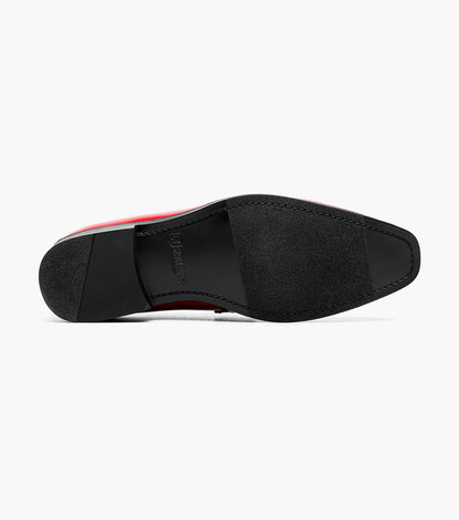 Stacy Adams Spratley Moc Toe Saddle Slip On Newest Shoes - Red