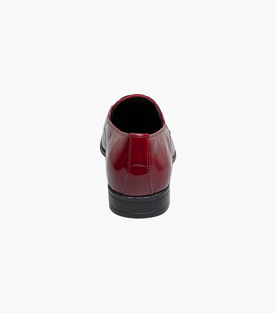Stacy Adams Sprague Moc Toe Bit Slip On Newest Shoes - Burgundy