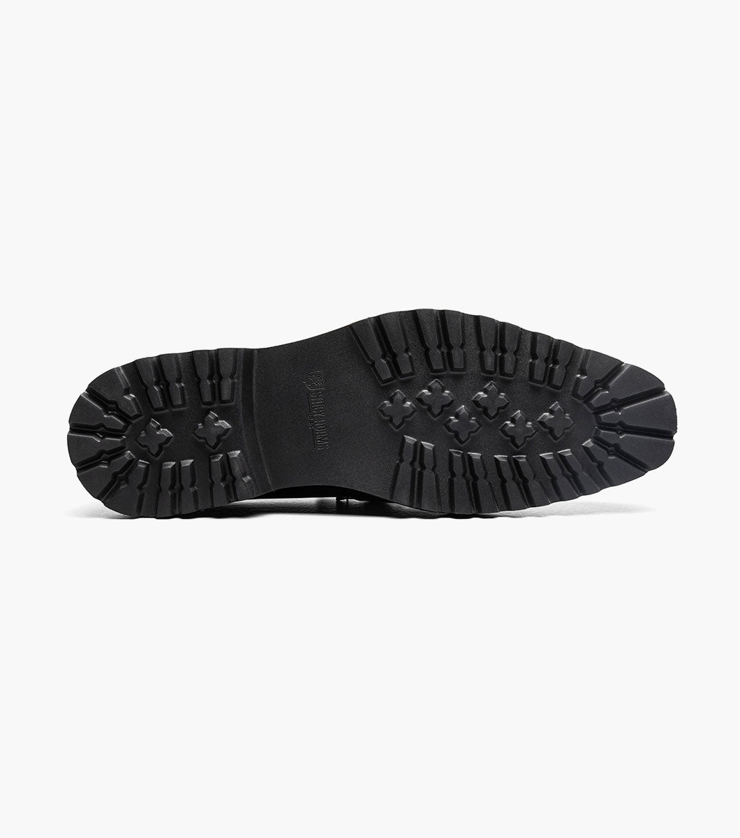 Stacy Adams Carabello Moc Toe Bit Slip On Men’s Loafers & Slip Ons - Black Patent