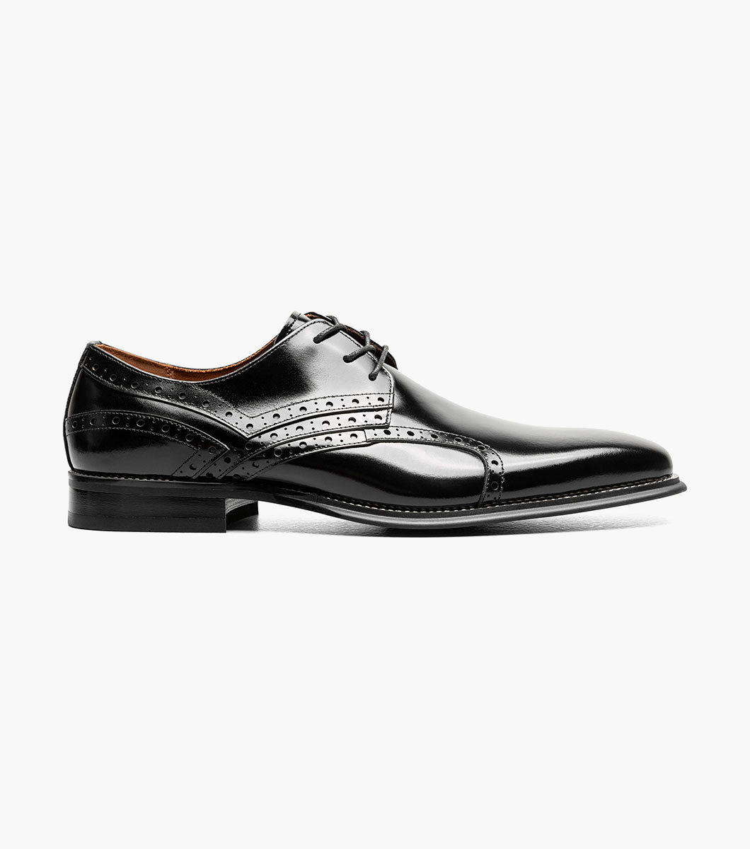 Stacy Adams Alexander Plain Toe Oxford Men’s Dress Shoes - Black