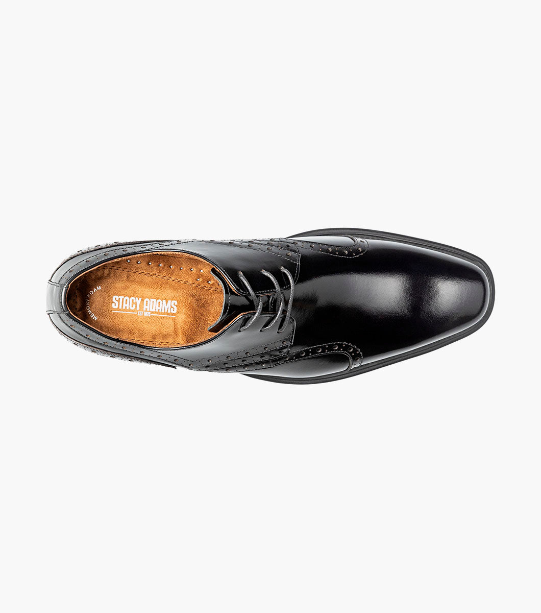 Stacy Adams Alexander Plain Toe Oxford Men’s Dress Shoes - Black