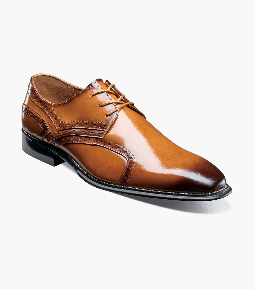 Stacy Adams Alexander Plain Toe Oxford Men’s Dress Shoes - Tan
