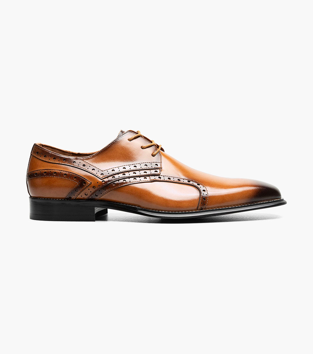 Stacy Adams Alexander Plain Toe Oxford Men’s Dress Shoes - Tan