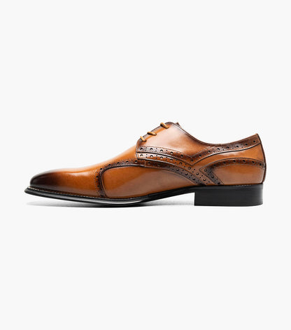 Stacy Adams Alexander Plain Toe Oxford Men’s Dress Shoes - Tan