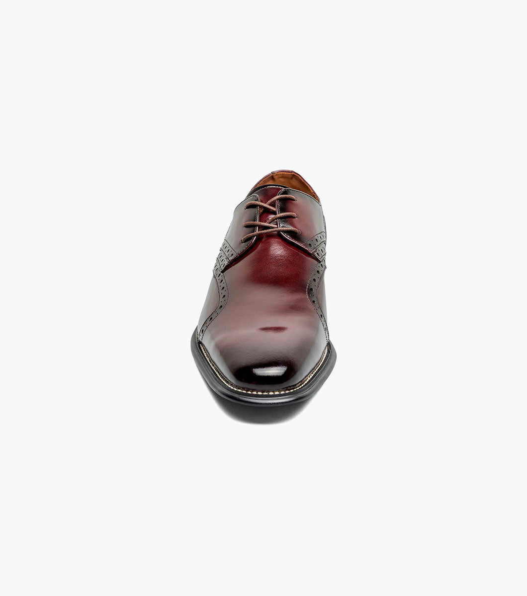 Stacy Adams Alexander Plain Toe Oxford Men’s Dress Shoes - Burgundy
