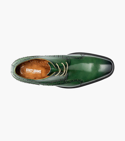 Stacy Adams Alexander Plain Toe Oxford Men’s Dress Shoes - Green