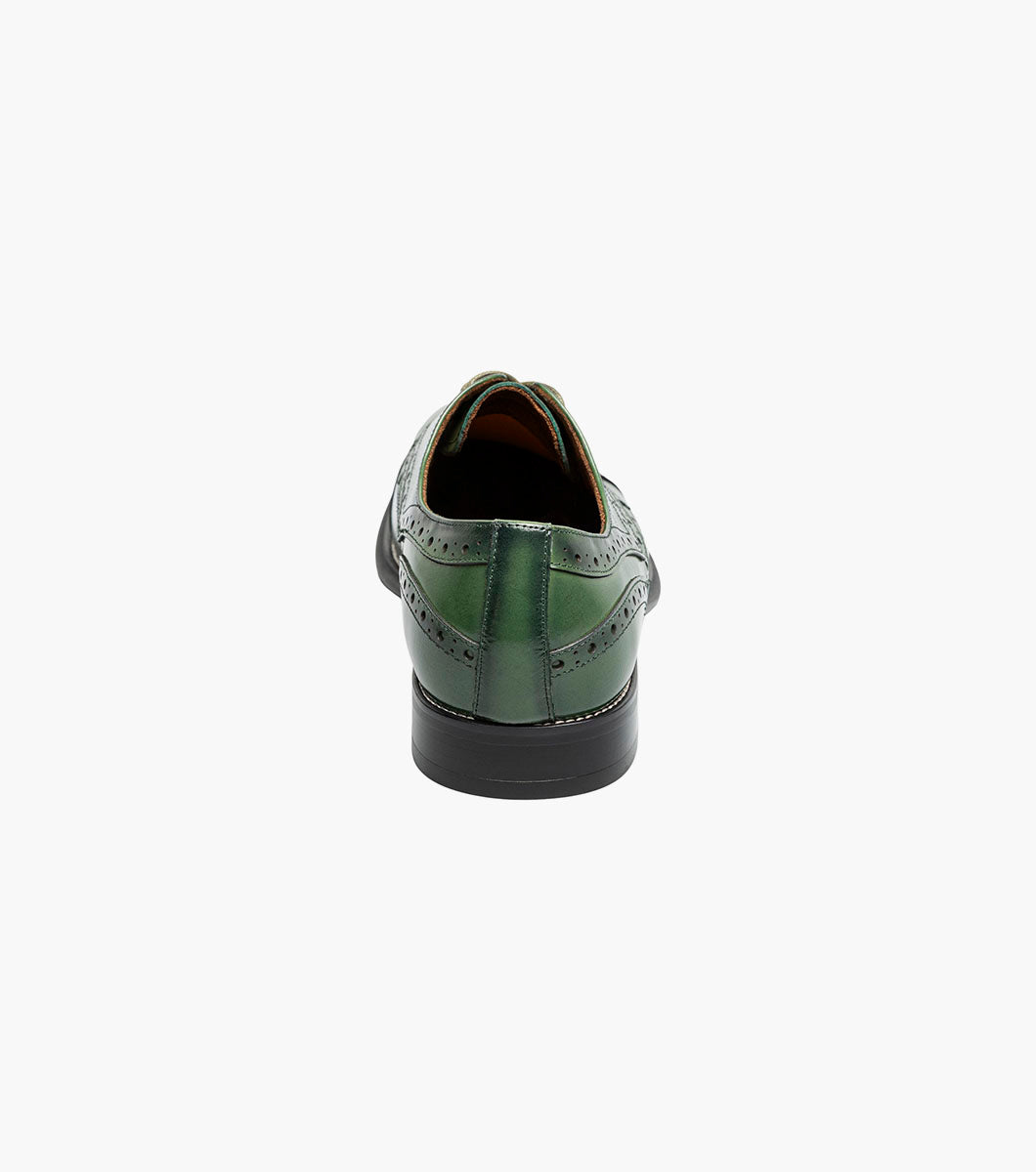 Stacy Adams Alexander Plain Toe Oxford Men’s Dress Shoes - Green