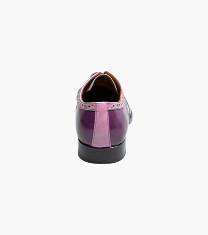 Stacy Adams Tindall Wingtip Oxford Newest Shoes - Purple Multi