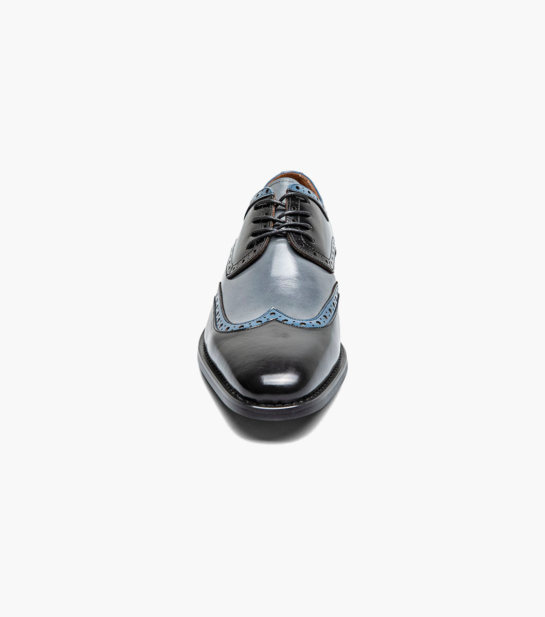 Stacy Adams Tindall Wingtip Oxford Newest Shoes - Black Multi