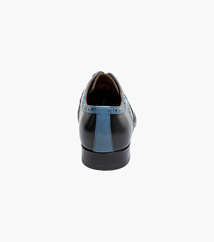 Stacy Adams Tindall Wingtip Oxford Newest Shoes - Black Multi