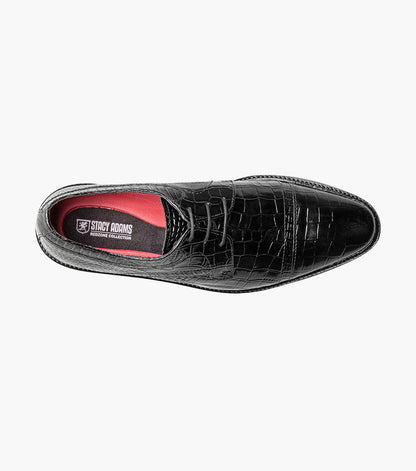 Stacy Adams Fiorentino Cap Toe Oxford RedZone Collection - Black