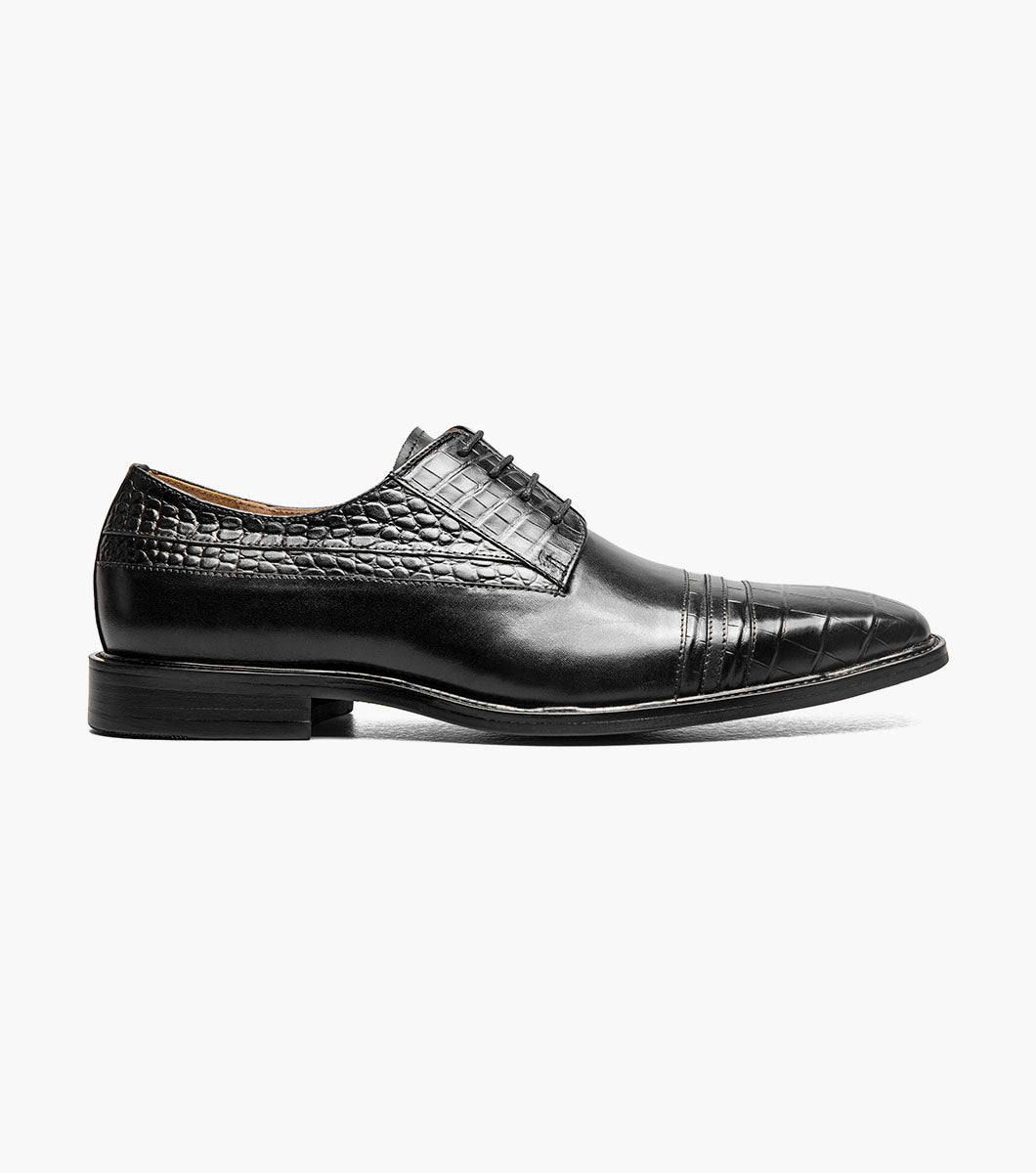 Stacy Adams Martino Cap Toe Oxford Newest Shoes - Black