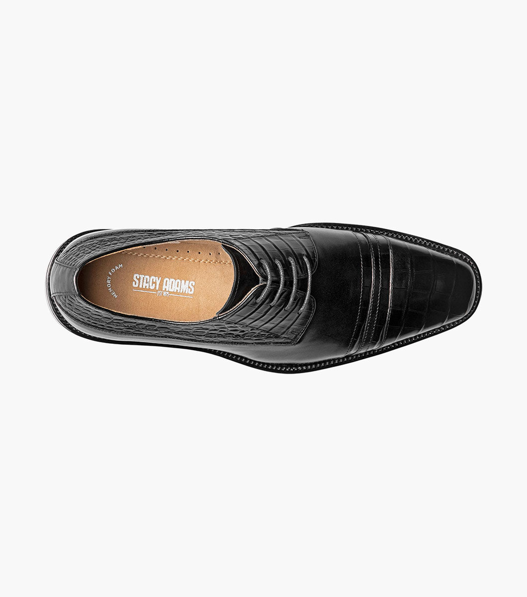 Stacy Adams Martino Cap Toe Oxford Newest Shoes - Black