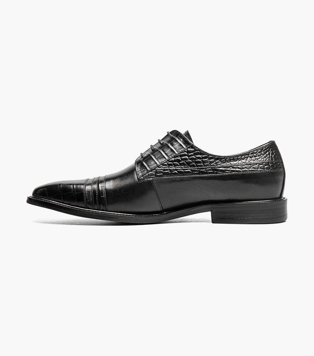 Stacy Adams Martino Cap Toe Oxford Newest Shoes - Black