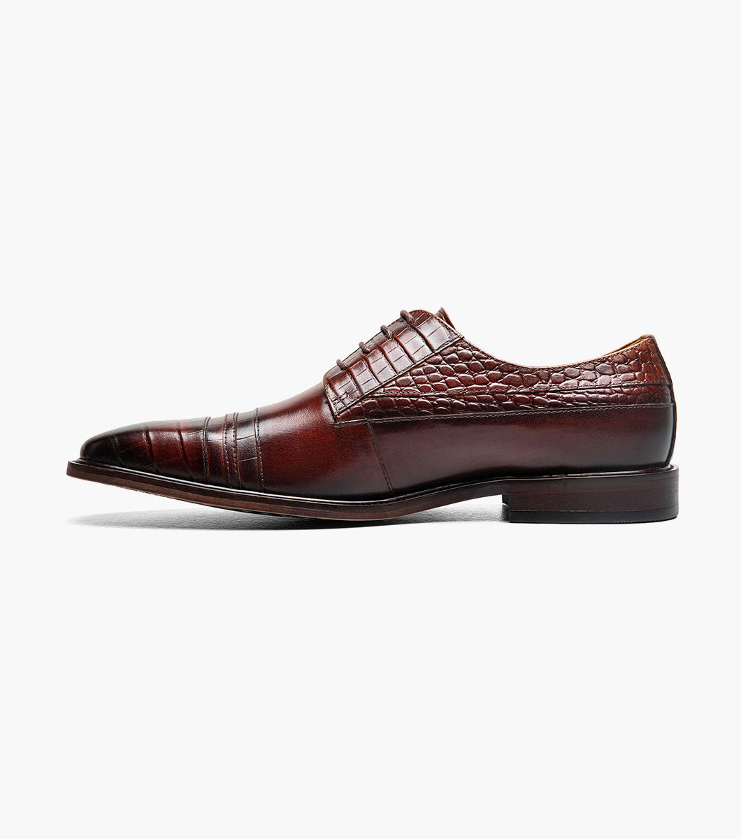 Stacy Adams Martino Cap Toe Oxford Newest Shoes - Brown