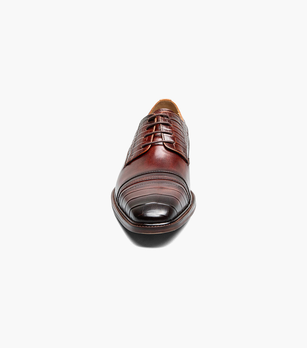 Stacy Adams Martino Cap Toe Oxford Newest Shoes - Brown
