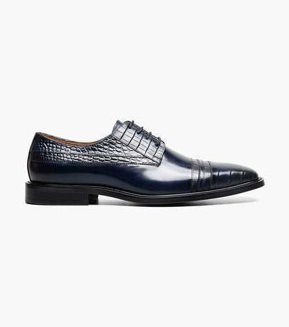 Stacy Adams Martino Cap Toe Oxford Newest Shoes - Blue
