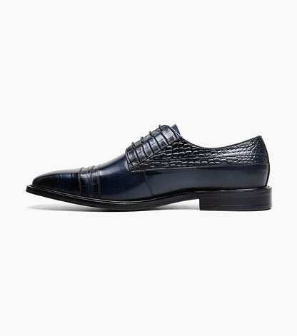 Stacy Adams Martino Cap Toe Oxford Newest Shoes - Blue