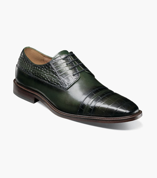 Stacy Adams Martino Cap Toe Oxford Newest Shoes - Green