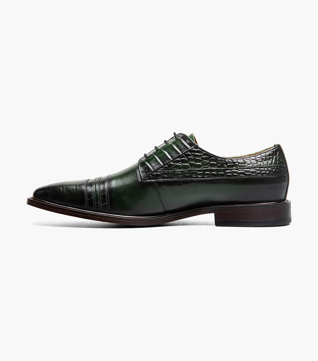 Stacy Adams Martino Cap Toe Oxford Newest Shoes - Green