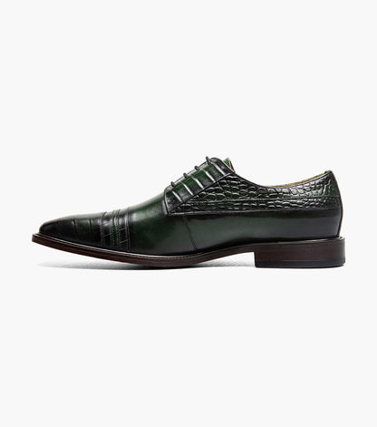 Stacy Adams Martino Cap Toe Oxford Newest Shoes - Green