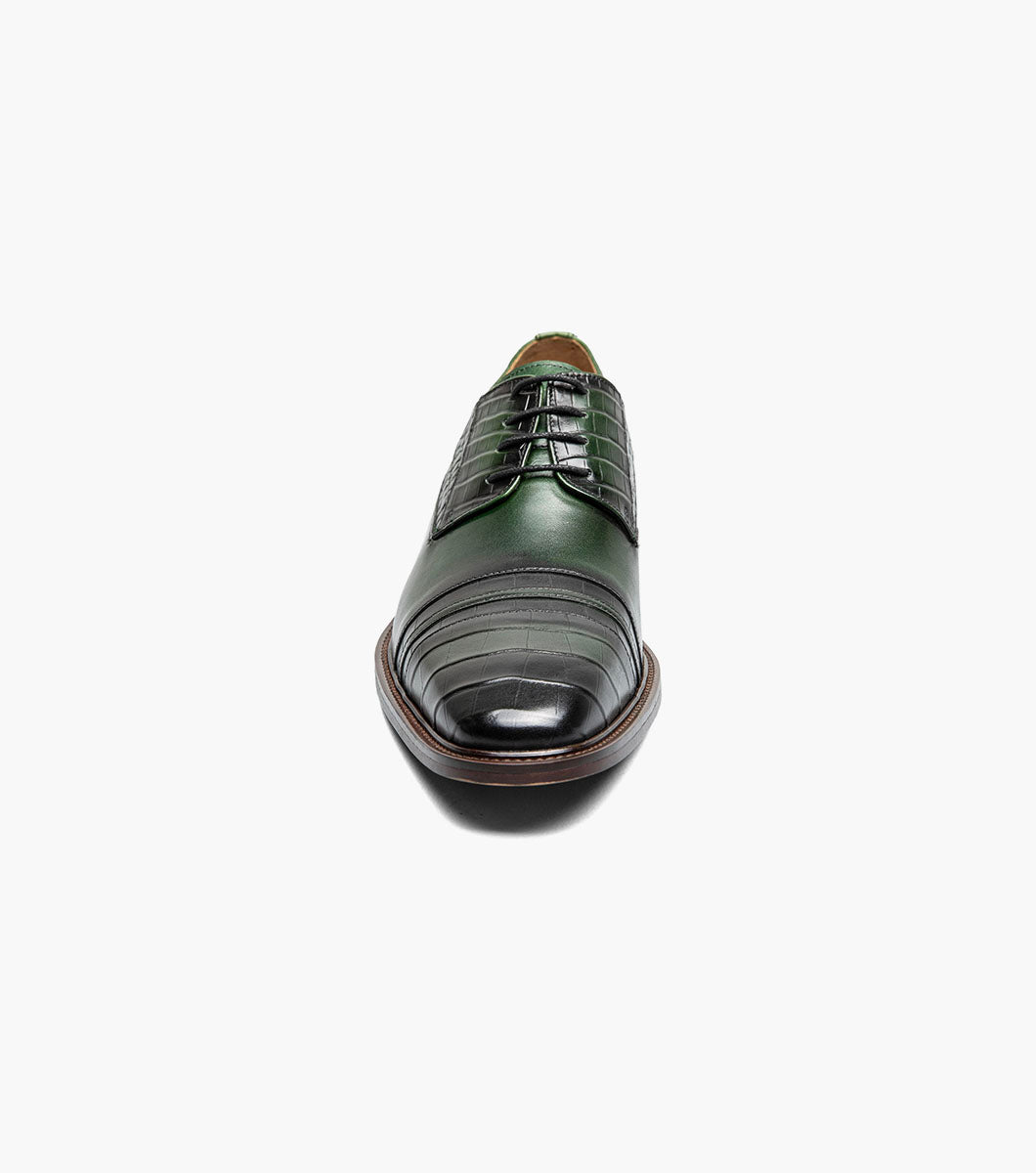 Stacy Adams Martino Cap Toe Oxford Newest Shoes - Green