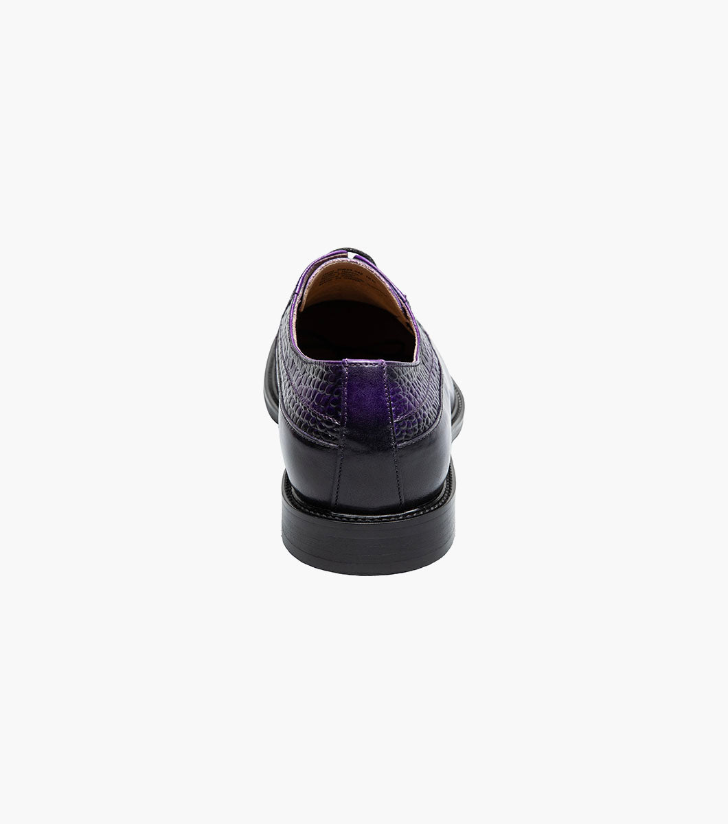 Stacy Adams Martino Cap Toe Oxford Newest Shoes - Purple