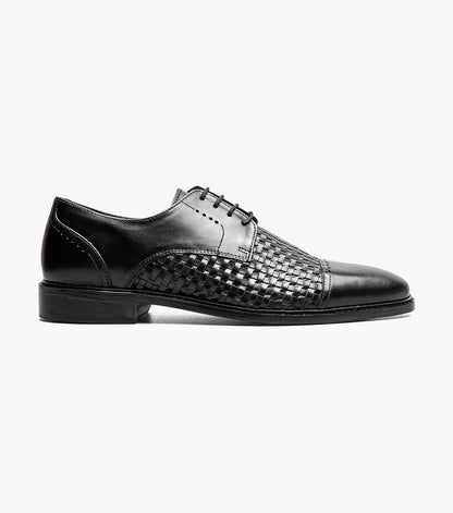 Stacy Adams Franchetti Cap Toe Oxford RedZone Collection - Black
