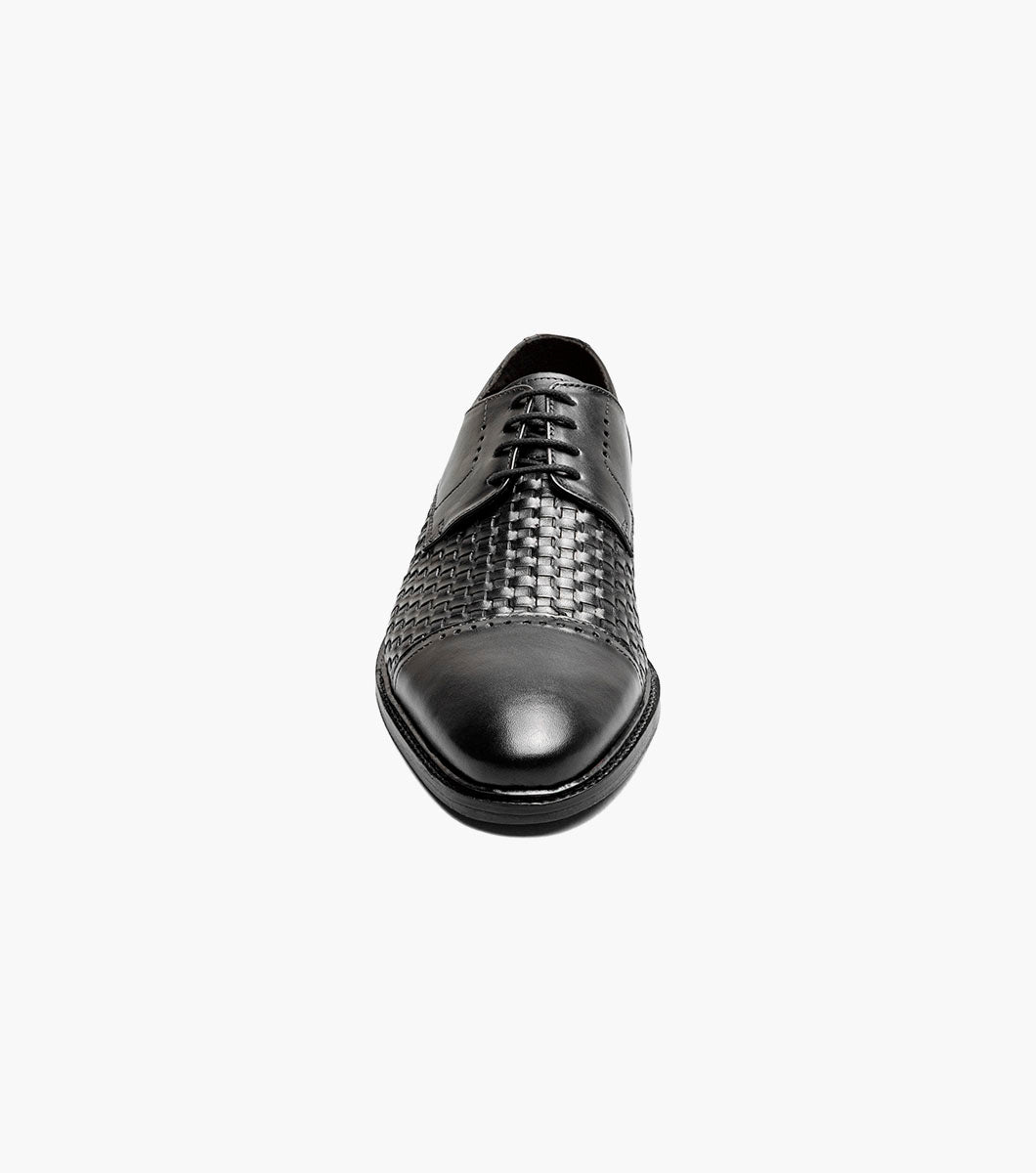 Stacy Adams Franchetti Cap Toe Oxford RedZone Collection - Black