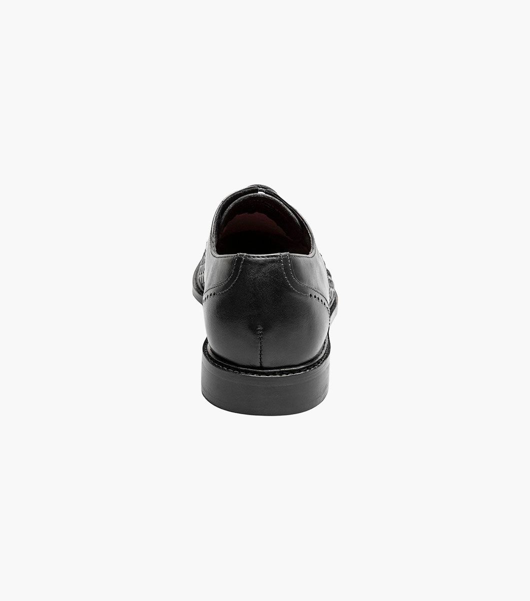 Stacy Adams Franchetti Cap Toe Oxford RedZone Collection - Black