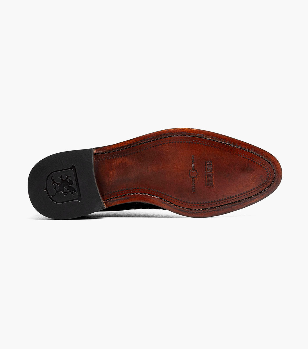 Stacy Adams Franchetti Cap Toe Oxford RedZone Collection - Cognac