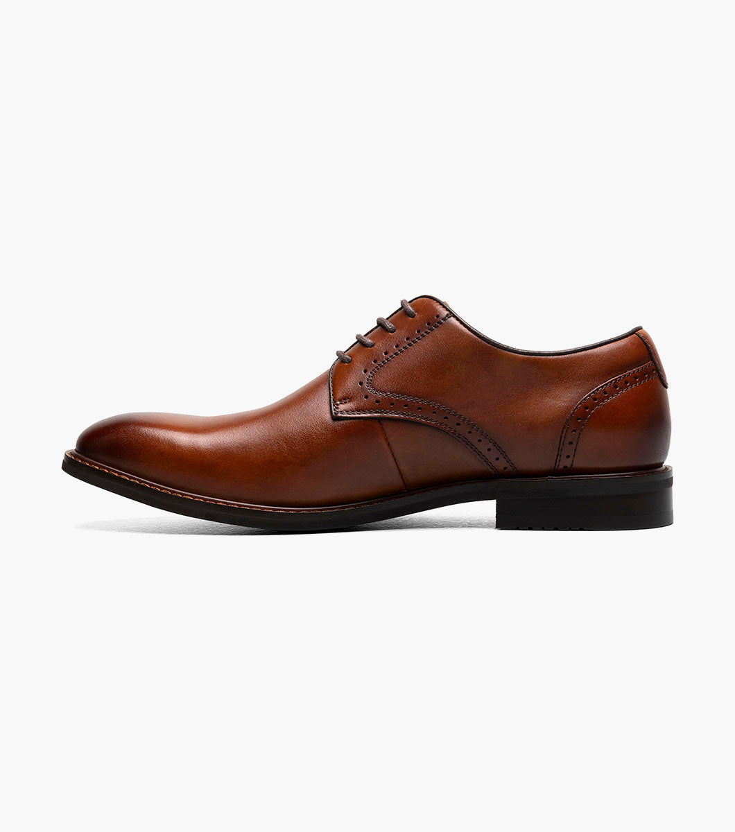 Stacy Adams Benson Plain Toe Oxford Newest Shoes - Brandy