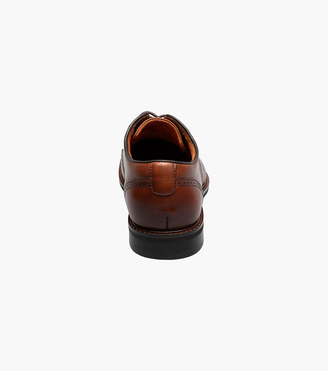 Stacy Adams Benson Plain Toe Oxford Newest Shoes - Brandy