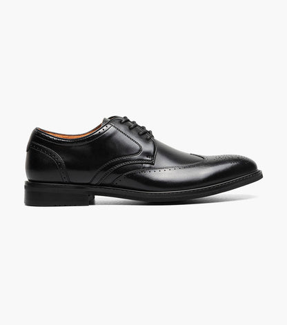 Stacy Adams Bennett Wingtip Oxford Men’s Dress Shoes - Black