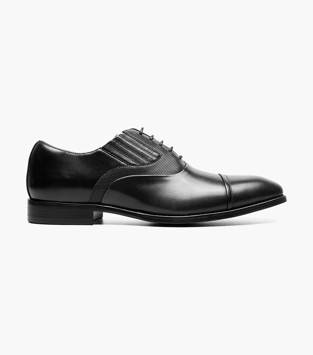 Stacy Adams Lucas Cap Toe Oxford Newest Shoes - Black