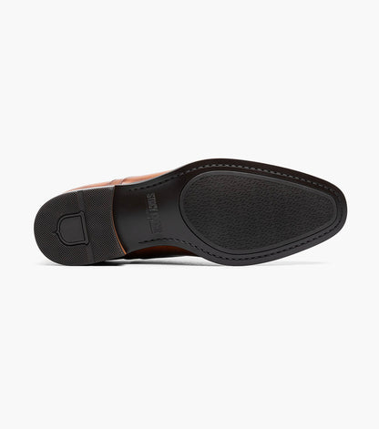 Stacy Adams Lucas Cap Toe Oxford Newest Shoes - Cognac
