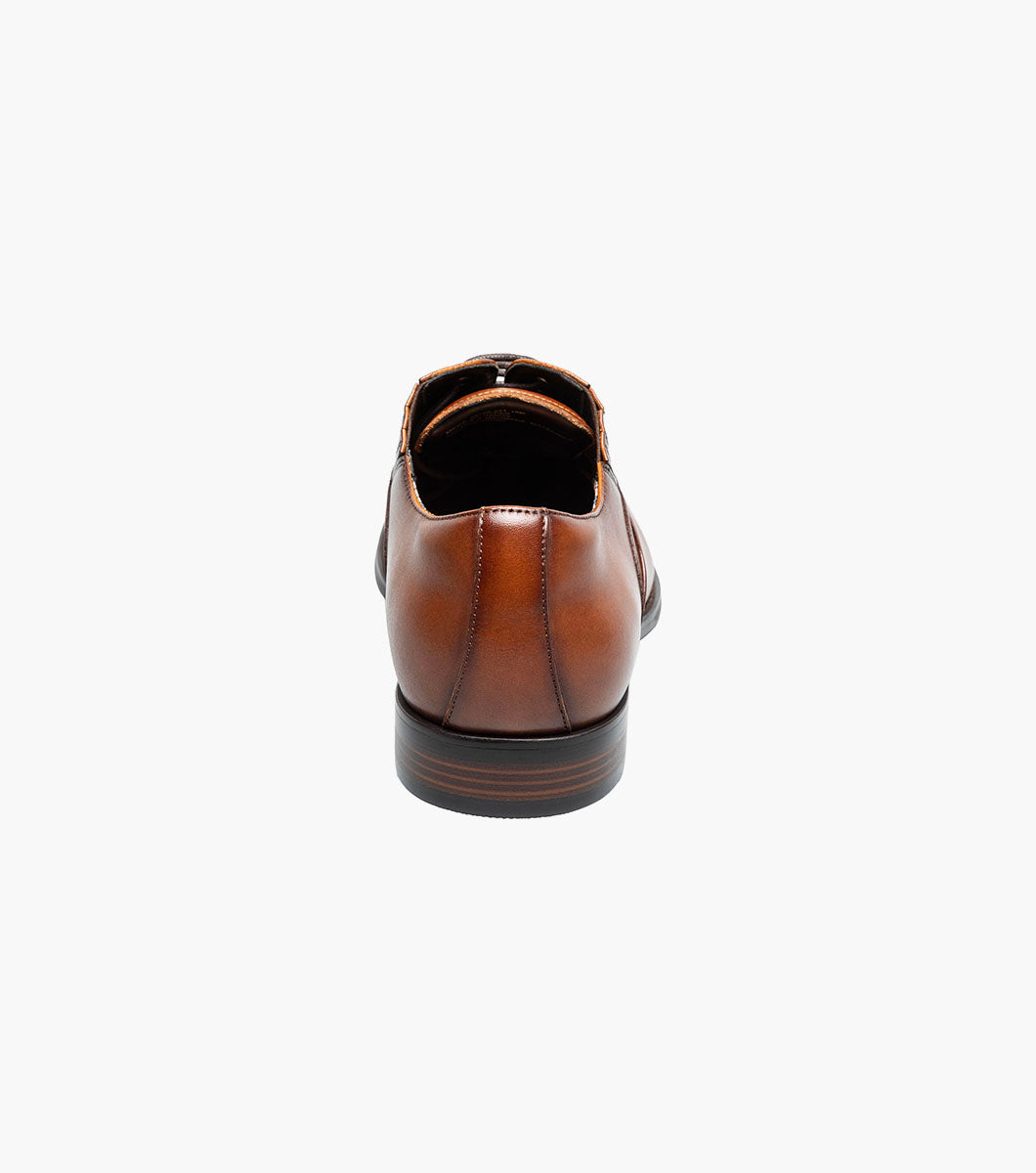 Stacy Adams Lucas Cap Toe Oxford Newest Shoes - Cognac
