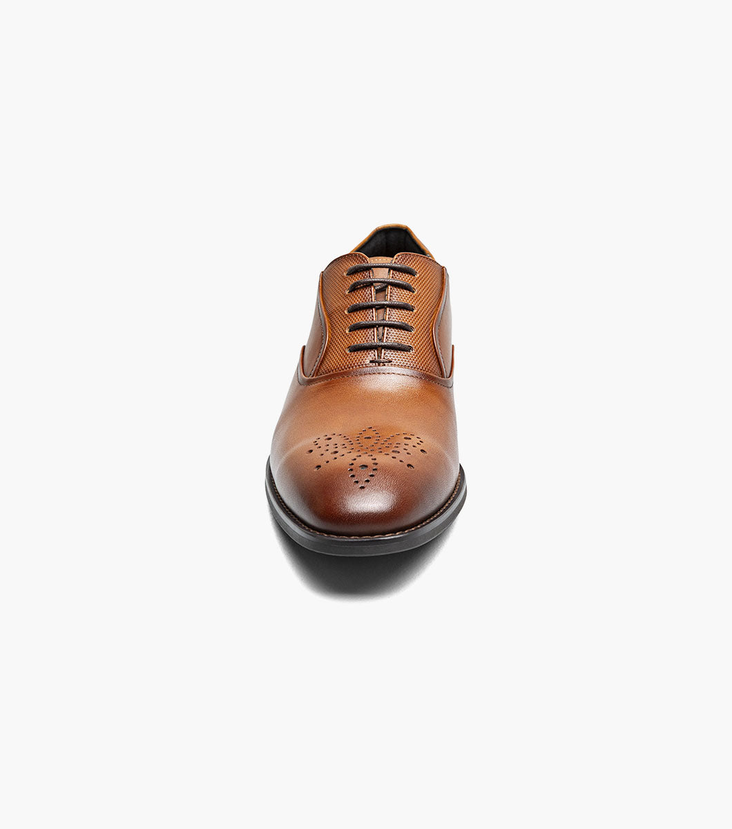 Stacy Adams Langford Plain Toe Oxford Newest Shoes - Cognac